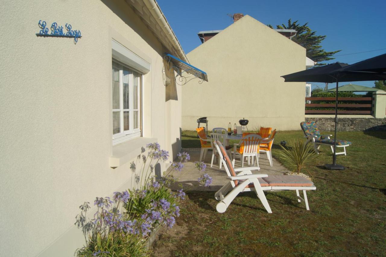 Le petit logis de Barneville plage wc extérieur Exterior foto